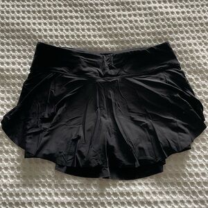Lululemon Black Flouncy Mini Skirt